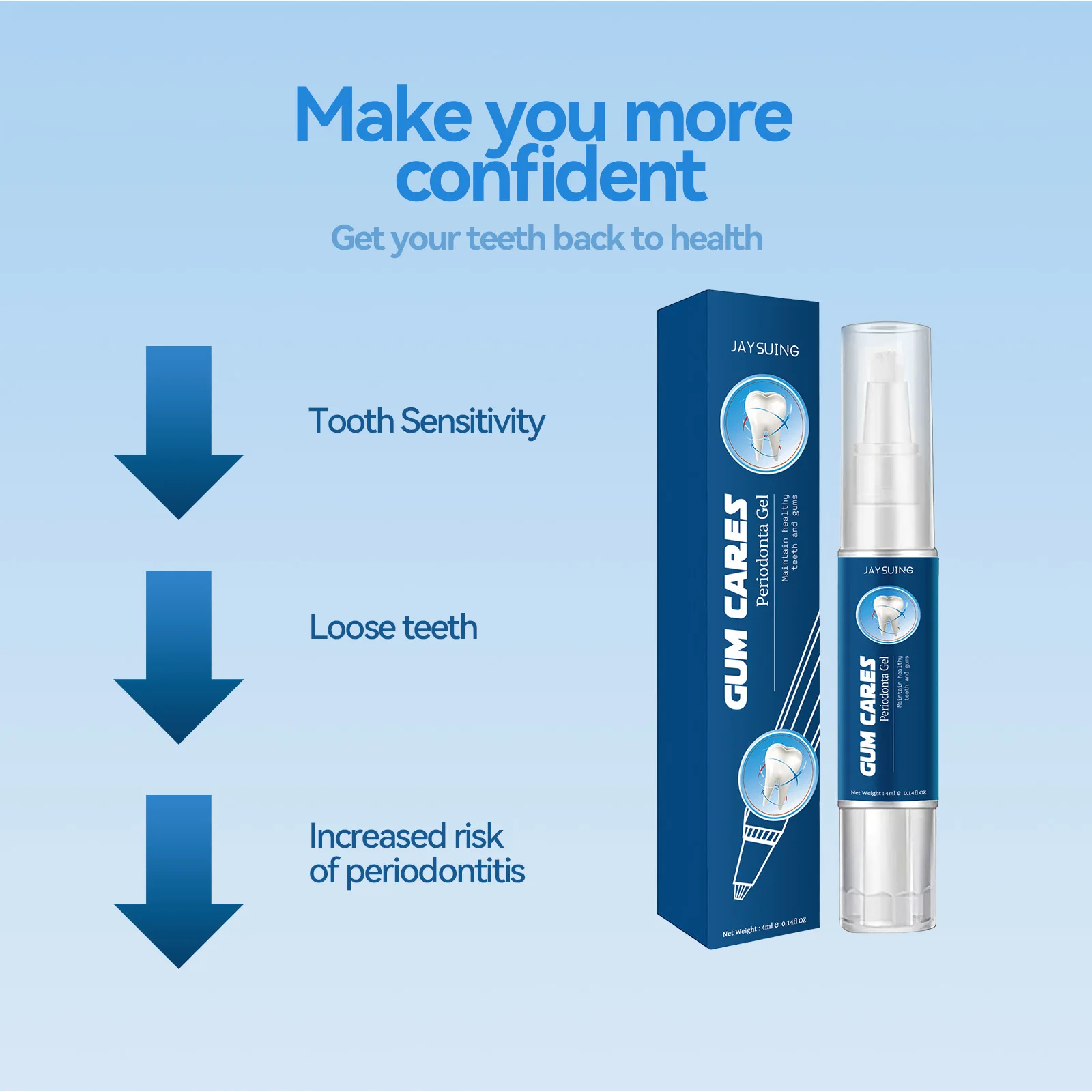 Dental Repair Treatment Gel Teeth Cleaning Whiten Refresh Bad Breath Remove Tooth Plaque Remove Tartar Gums Recession Repair Gel