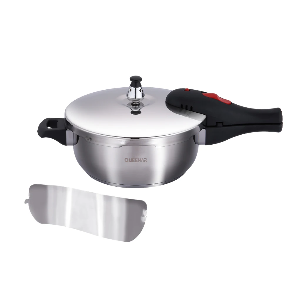 Half Litre Pressure Cooker Stainless Steel Half-Half Compact