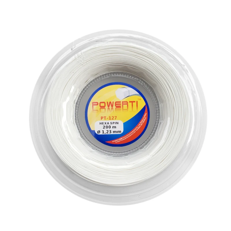 200m Hexagonal Tennis String Hard Line Polyester Line Angular Hexagonal Rotation Resistant