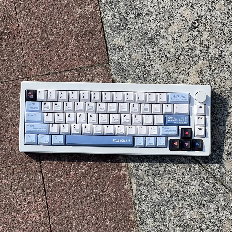 Helloworld-メカニカルキーボード用Bluetoothキー,129キー