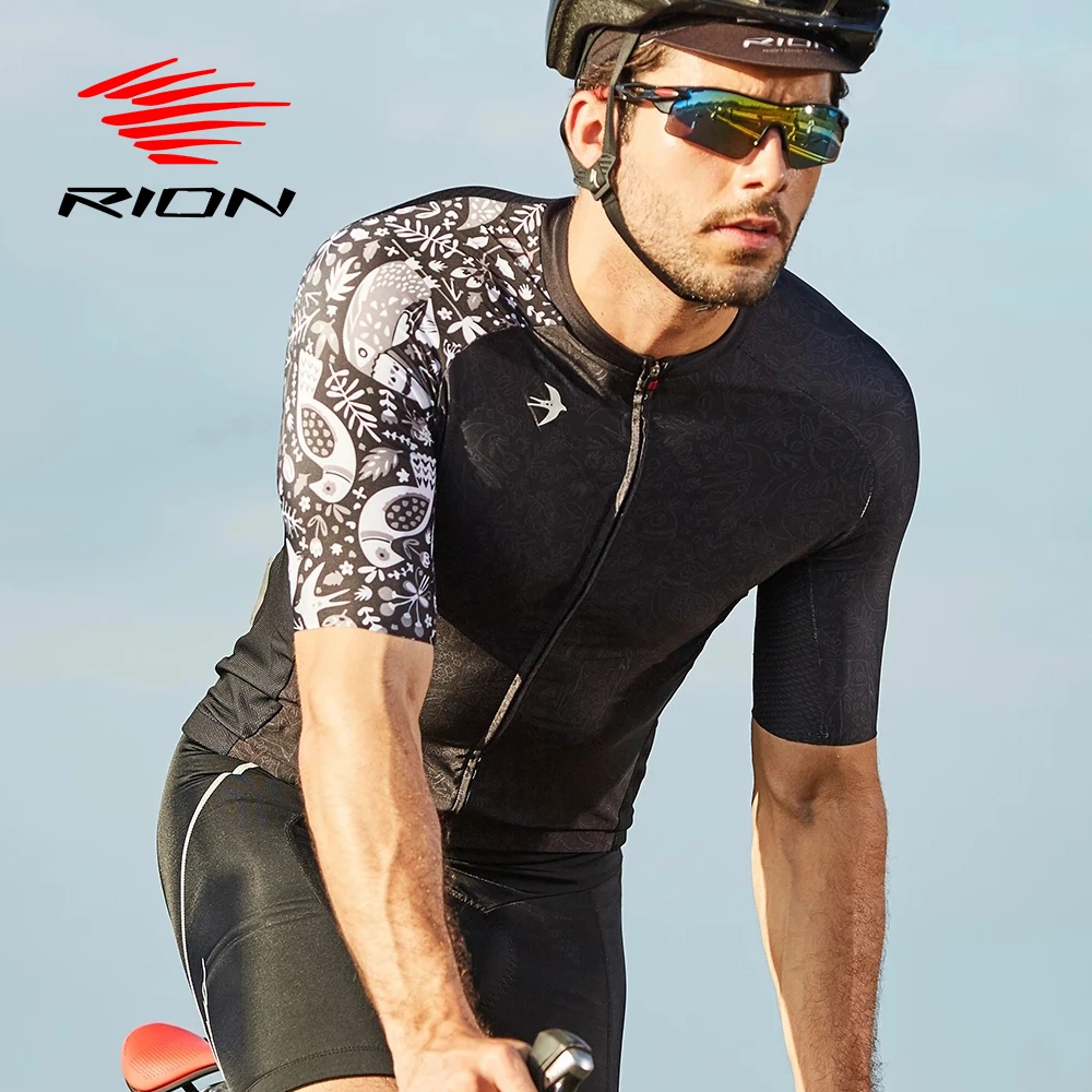 RION Camiseta de ciclismo para hombre, camisa de retazos para ropa bicicleta de montaña, camisetas con bolsillos | - AliExpress