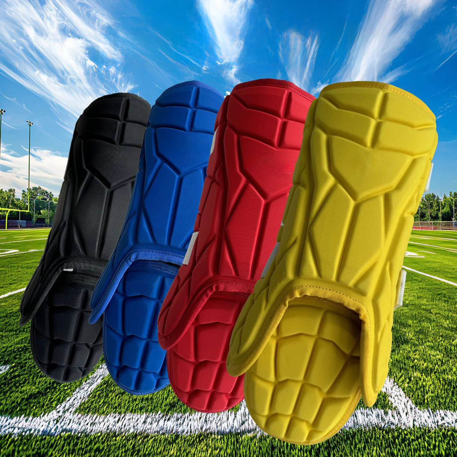 Baseball Batter Leg Guards Versatile Compact Adjustable Shin Guards Multifunction Protector Equipment Baseball Hand Guard 1Pc