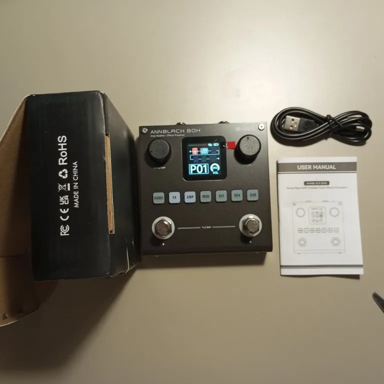 【新品】M-VAVE BLACKBOX Amazon.com: M-VAVE ANN Blackbox Guitar Pedal 80 Editable Presets