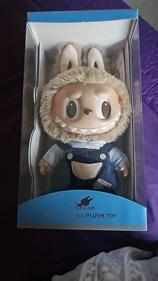 Large Labubu The Monsters – “Time to Chill” Series | 37cm Vinyl Plush Doll