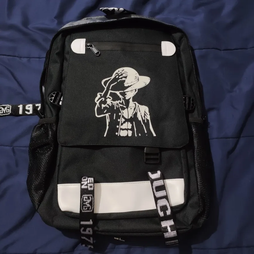 Luffy One Piece Anime Backpacks photo review