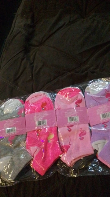 Kit 12 Pares Meias Feminina Multicolor Casual Cano Curto Cor Variados photo review