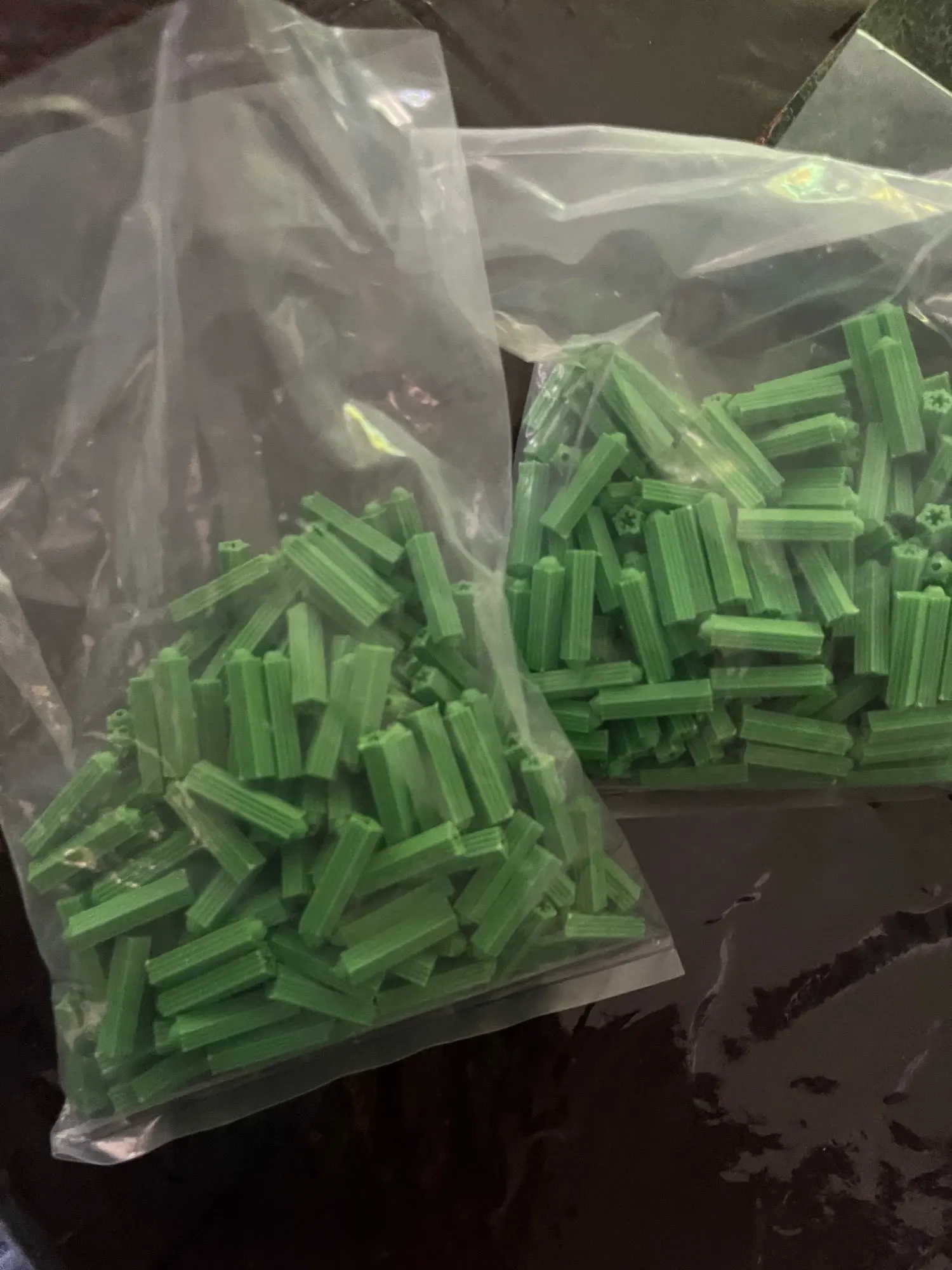 M6 M8 Green Plastic Expansion Tube/rubber Plug/nylon Plunger/Drywall Plastic Wall Plug Anchor Plug Fixing Wall Anchor 200pcs photo review