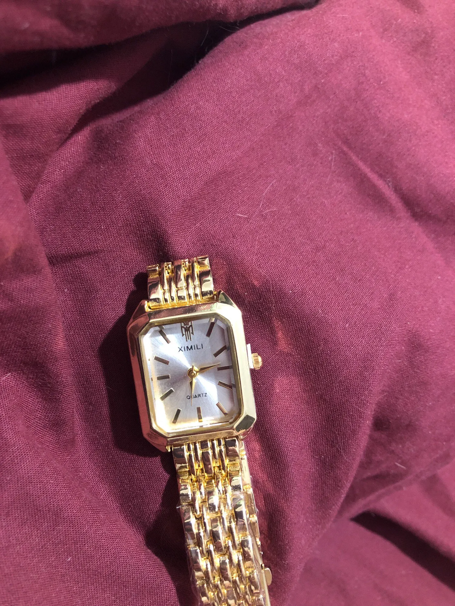 Women's 32mm Square Quartz Watch photo review