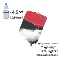 Ensemble de 3 valises SUPER SOLU, souples et extensibles, en tissu (20 + 24 + 28 pouces), avec serrure TSA et roulettes 360°. °   Expédition en rouleau depuis DE 6