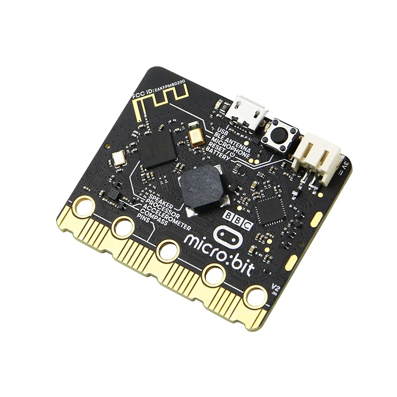 BBC Microbit V2 Development Board Programmable Learning Kit For Kids School  Education DIY Electronic Projects with RGB LED Light