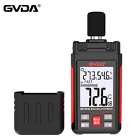 GVDA Digital Sound Level Meter Audio Level Meter Sonometro Sound Meter Decibelimetro 30-130dB Decibel Meter Portable Noise Meter 1