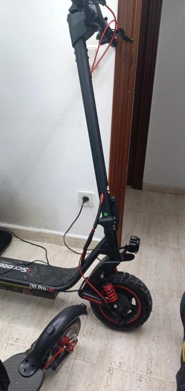 IScooter-patinete eléctrico i10Pro, Scooter de 10 pulgadas, 800W, 15Ah, 45 km/h, alcance de 60KM, potente, con aplicación photo review