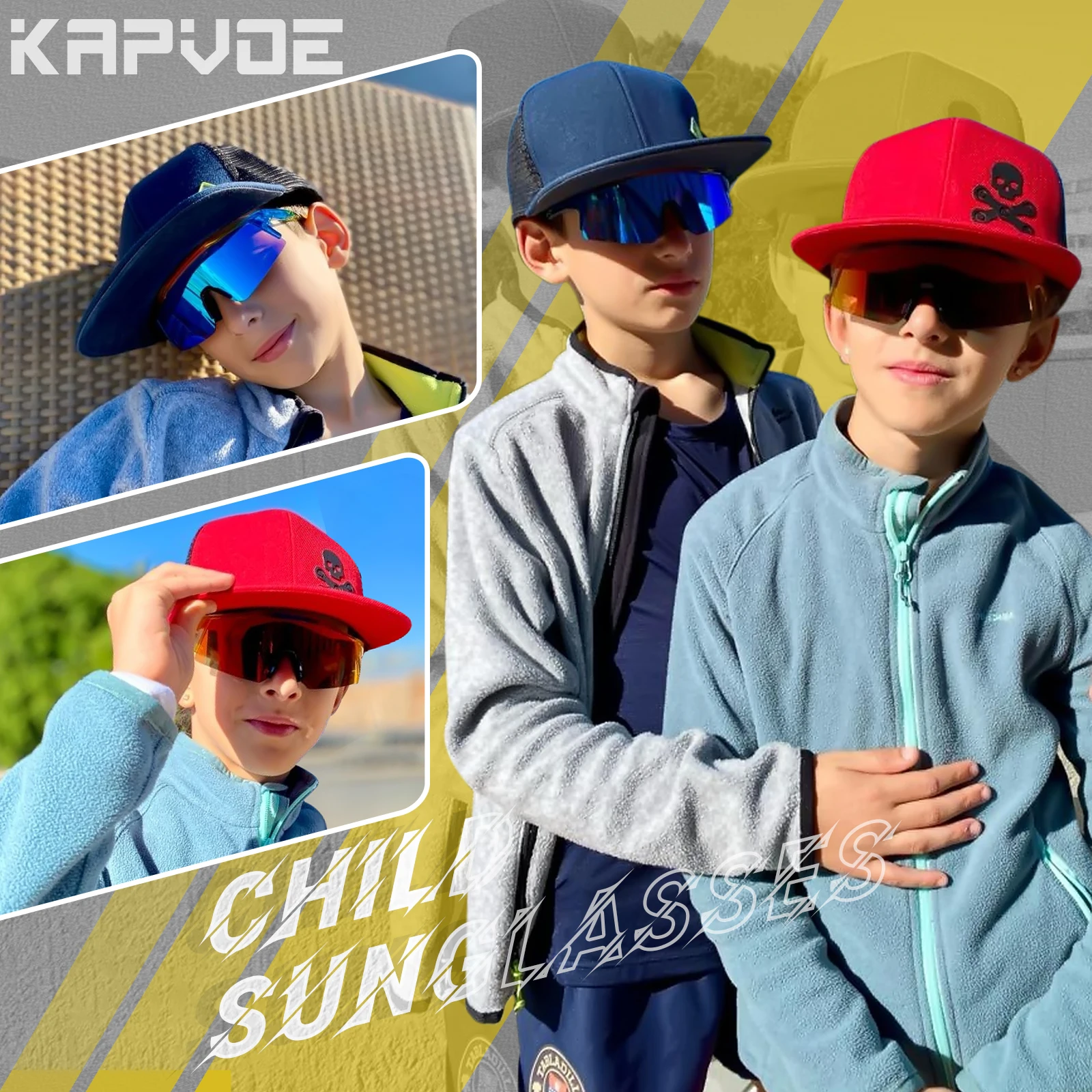 Kids Photochromic Cycling Glasses 3