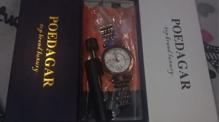 POEDAGAR Luxury Watch For Woman photo review