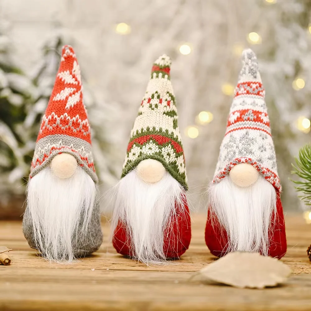 Gnome Christmas Faceless Doll Merry Christmas Decorations For Home Xmas Ornament