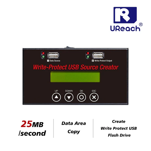 U-Reach USB3.1 USB Drive 1 to 3 Portable Copier