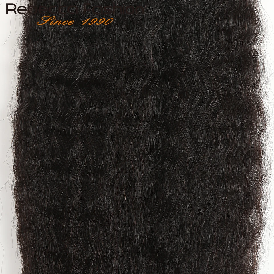 Human hair lace closure Brazilian Curly Kinky Straight