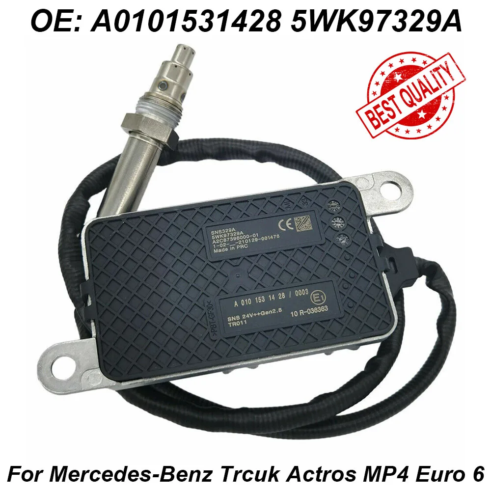 

Nitrogen Oxygen Nox Sensor 5WK97329A A0101531428 0101531428 24V For Mercedes-Benz Actros Trcuk Car Accessories