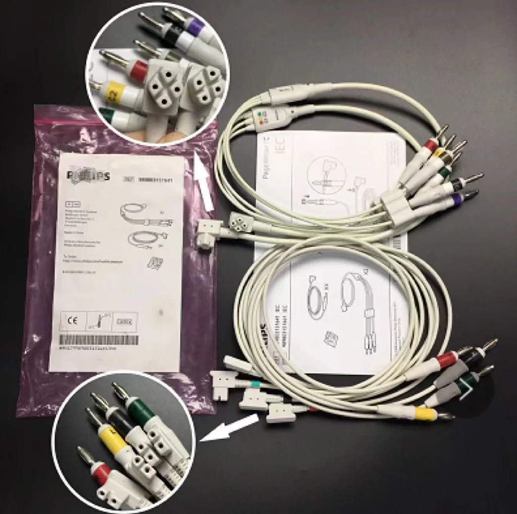 

10 LEAD P/N:989803151641 DIAGNOSTIC ECG PATIENT CABLE(New,Original)
