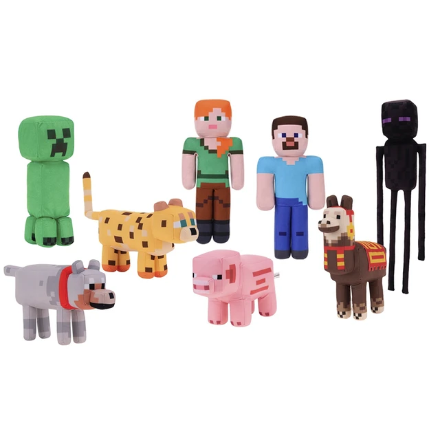 Minecraft - Boneco Steve Minerador Grande Dnh09 - MP Brinquedos  Boneco de  minecraft, Aniversário minecraft, Festa infantil minecraft