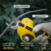 20-30mm Brushless Electric Pruning Shears 2 Gears with LCD Display Fruit Tree Bonsai Pruning for Dewalt 20V Battery (No Battery) 5