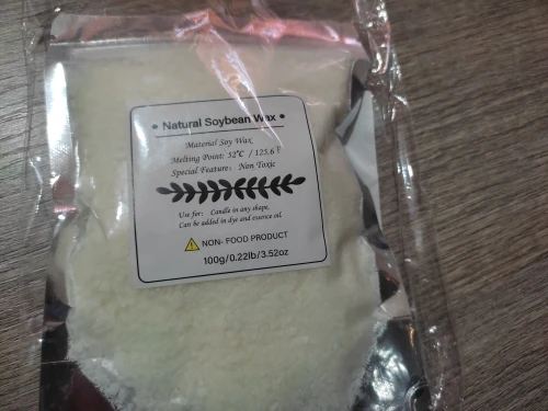 Natural Soy Wax For DIY Handmade Candles photo review