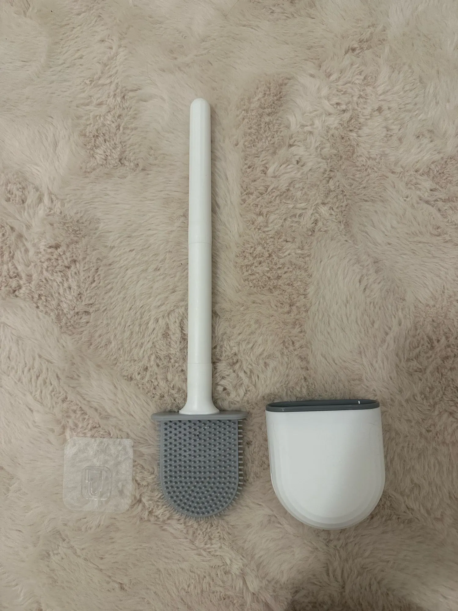 Wall Mounted Toilet Brush Silicone photo review