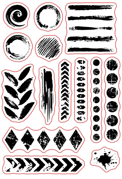 background stamp Clear Stamps Scrapbooking Transparent Silicone Rubber DIY Photo Album Decor 1213 clear stamps,clear rubber stamps