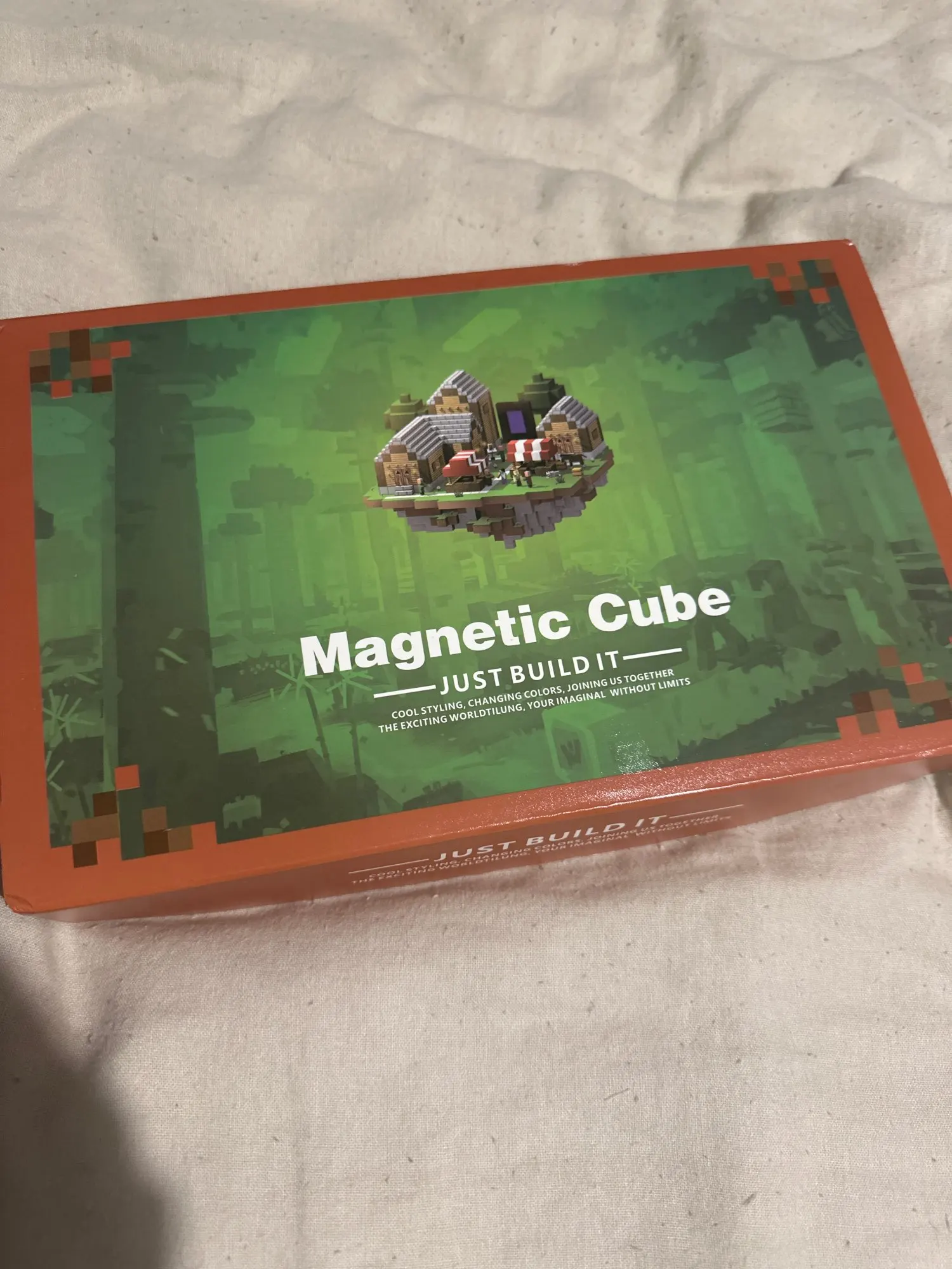 Magnetische Minecraft Bausteine - DIY Magnet-Set für Kinder ab 3 Jahren. photo review