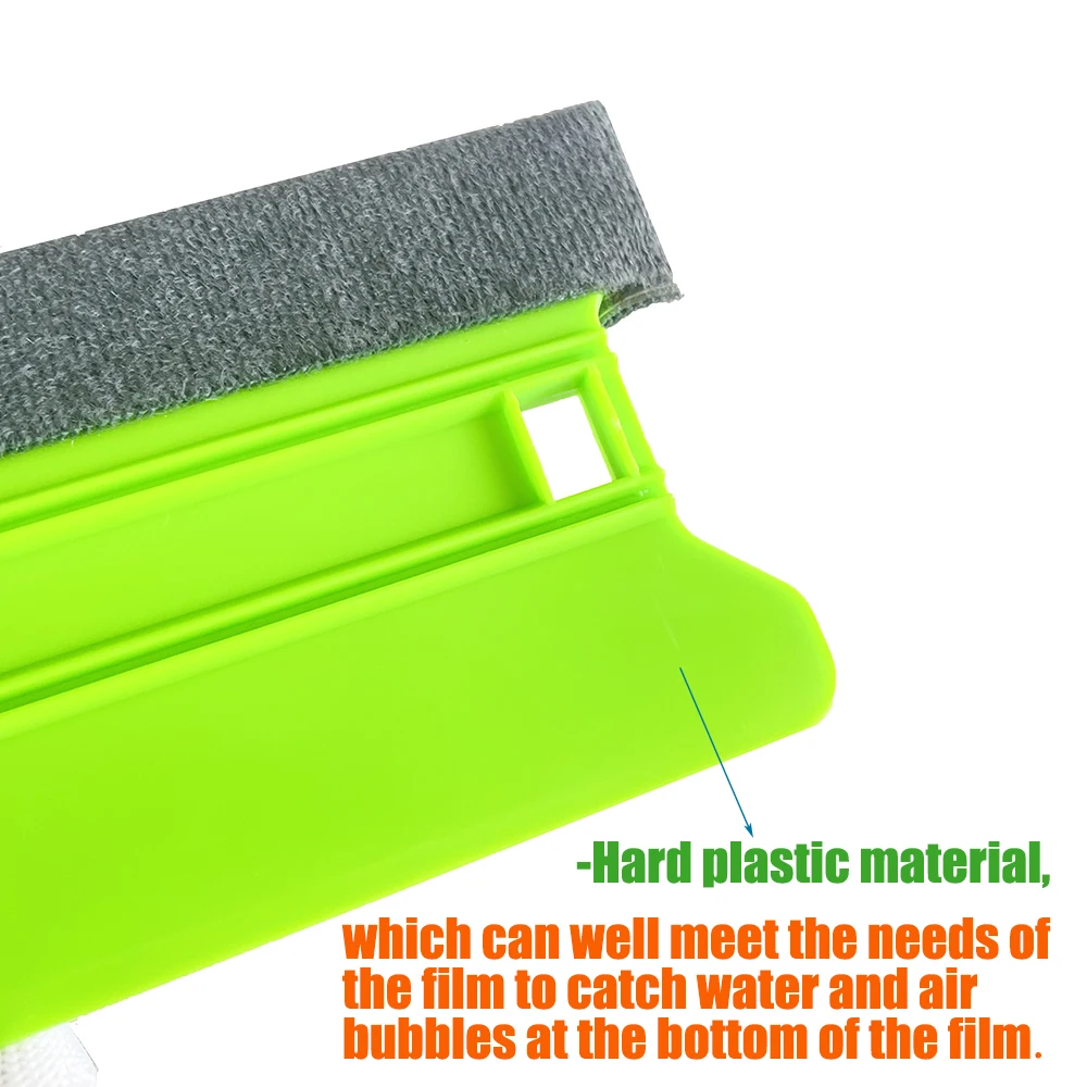 Car Accessories 21cm Carbon Film Vinyl Wrap Felt Squeegee No Scratch Scraper Cleaning Tools Window Tinting Glass Wash Tool TOFAR razor blade scraper car sticker remover vinyl squeegee window tinting squeegee window scraper tool automotive film tools window scraper razor blade scrapers car film scraper window tint squeegee