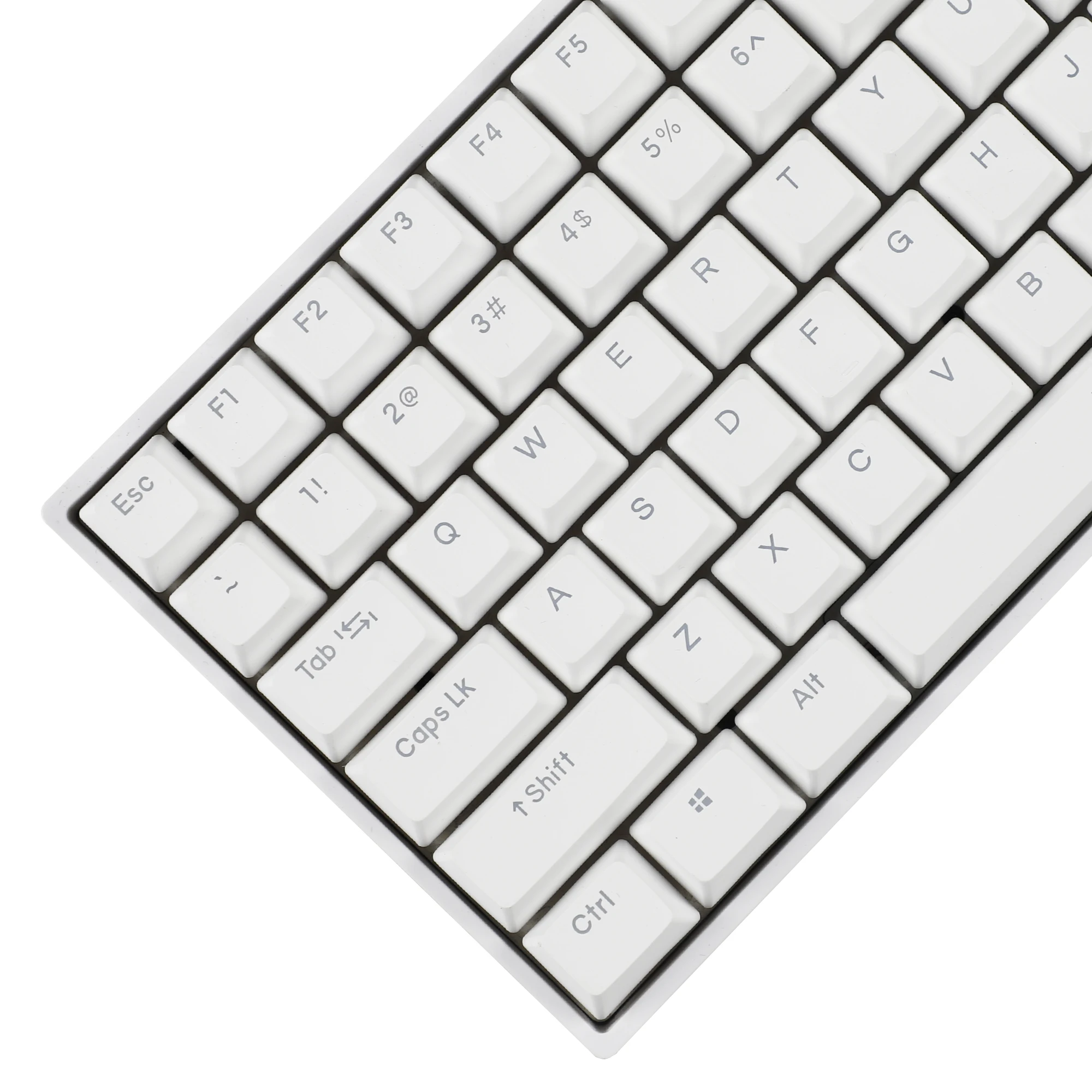 Rsa Forma de Bola Branco Grosso Pbt Duplo Tiro Brilhar Através Backlit Keycaps para mx Teclado Mecânico 108 96 87 84 68 64 61 133
