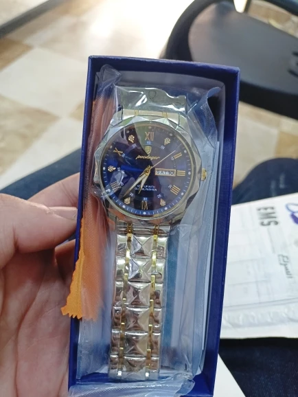 POEDAGAR Luxury Man Wristwatch photo review