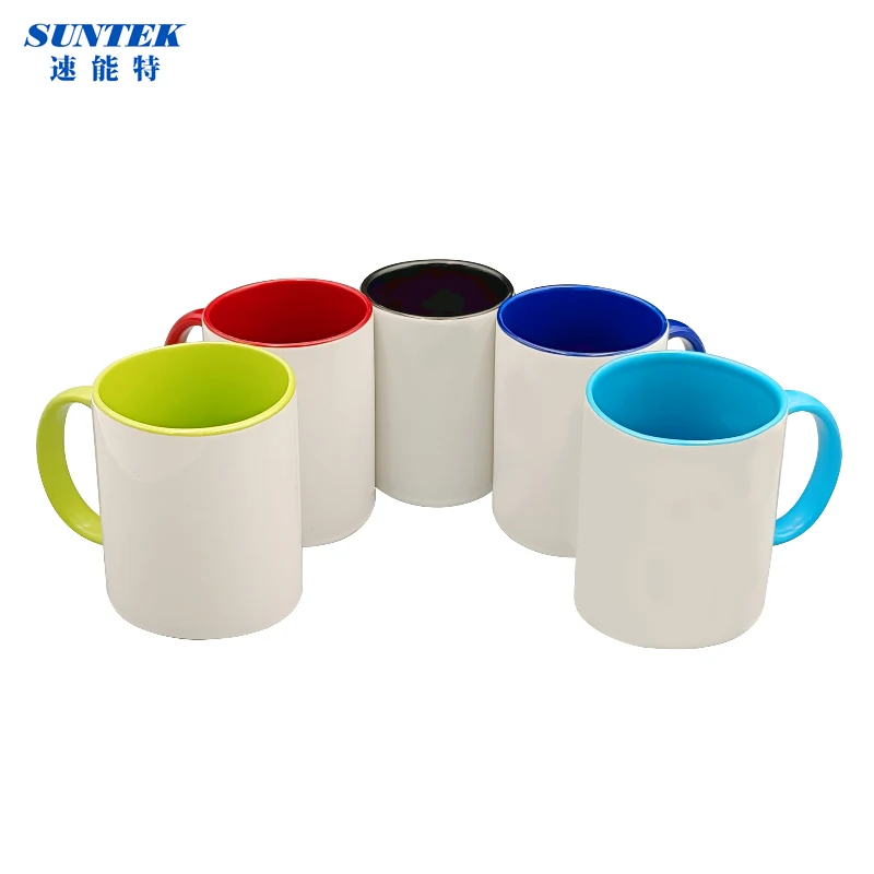 White Ceramic Sublimation Mugs , Sublimation Mugs Blank, Bulk Mugs for  Coffee, Tea, Milk, 11oz 96 pieces - AliExpress