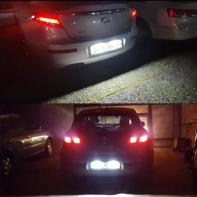 CANBUS License Number Plate LED Light Canbus For Renault Laguna Master Megane Tr