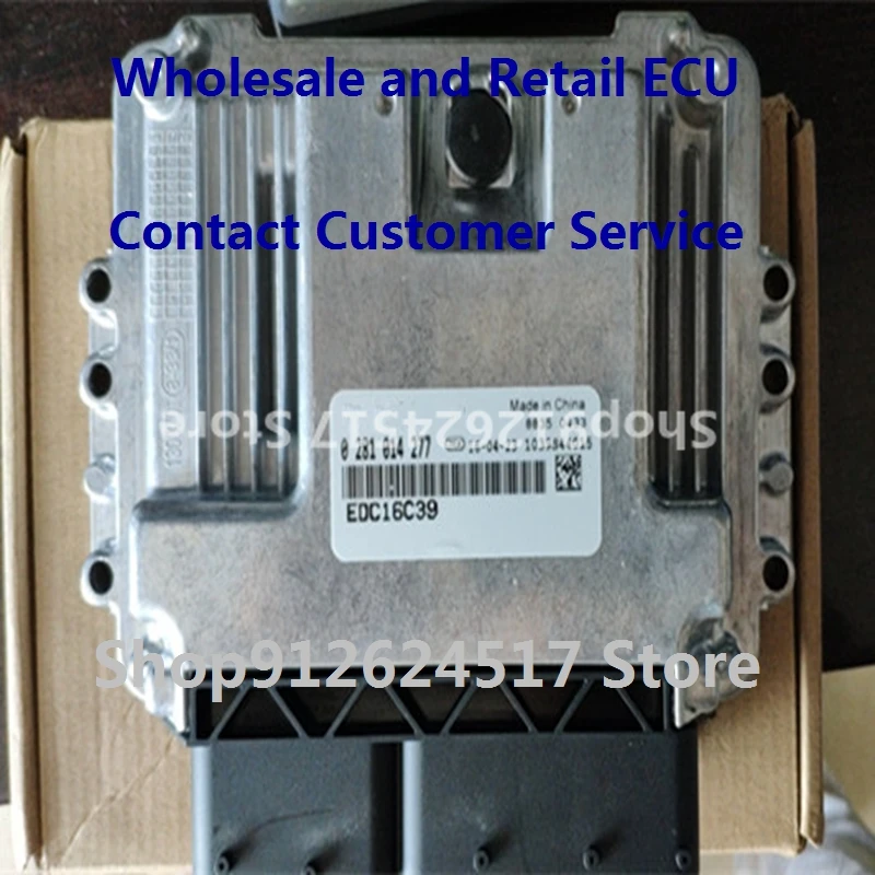 

Diesel engine computer board ECU EDC16C39 0281013665 0281014277 0281014298 0281013326 02810158670281013864 For Foton Jiangling