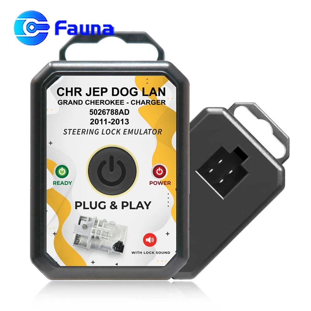 Steering Lock Emulator Simulator For Chrysler Jeep Grand Cherokee Dodge With Sound No Programming Plug and Start,steering lock emulator
