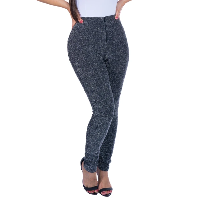 Calça Feminina de Festa Balada com Brilho Lurex