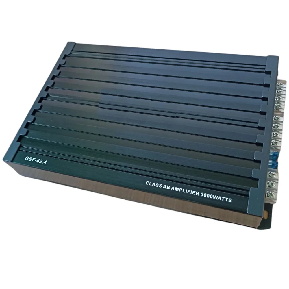 Car amplifier gsf 42. 4 3000W 4 channel 