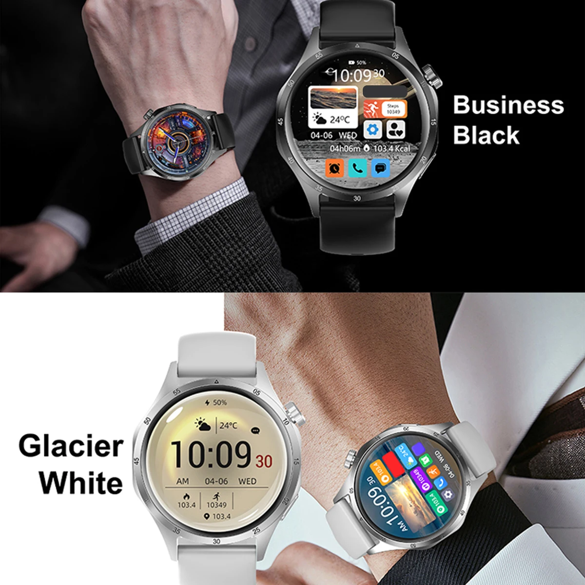 2026 New Original Smart Watch 1.52" HD IPS Screen Health tracker Heart Rate Bluetooth Call Smartwatch for Men Perfect Gift 6