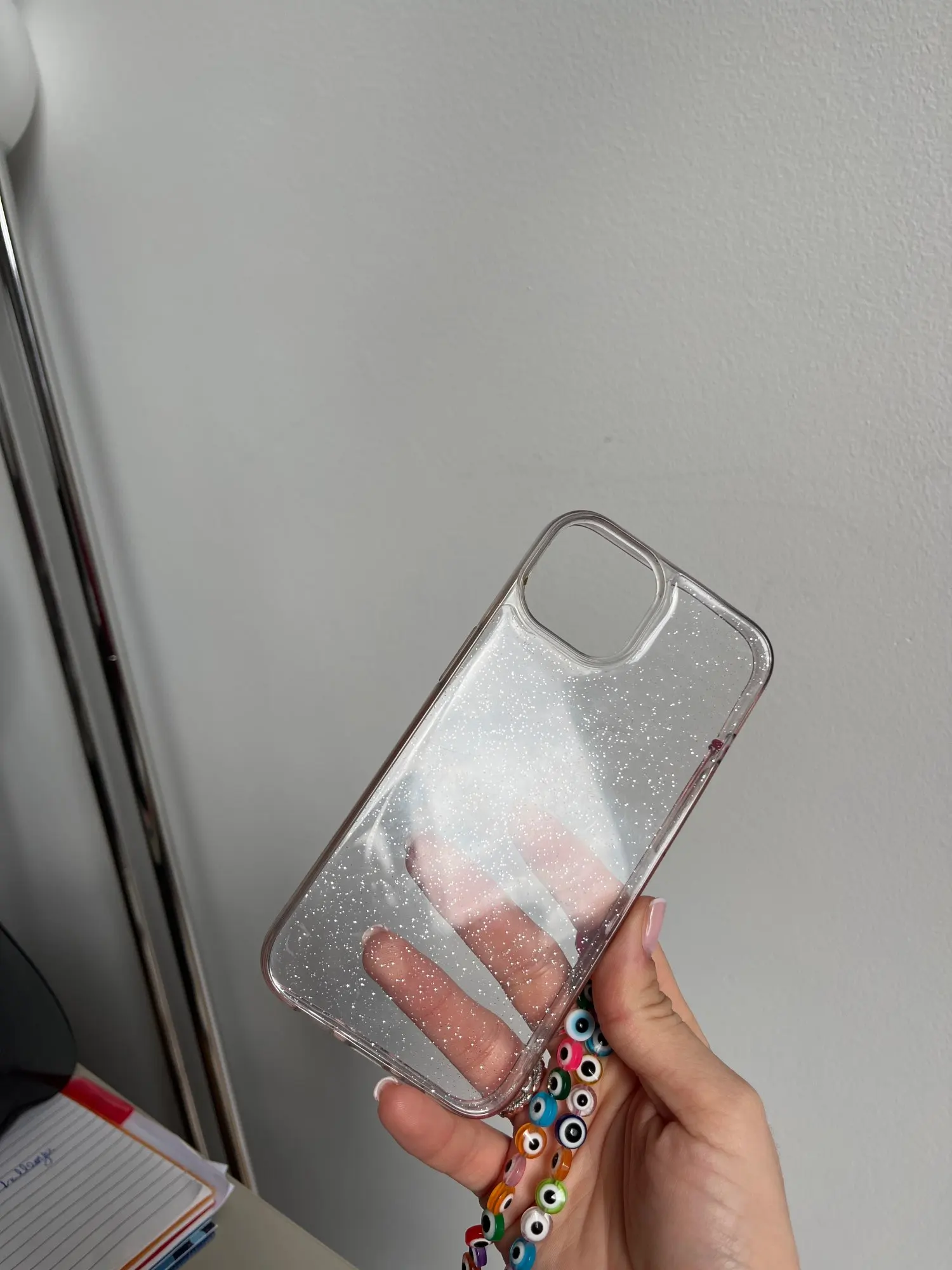 Luxury Bling Glitter Clear - Case for iPhone photo review