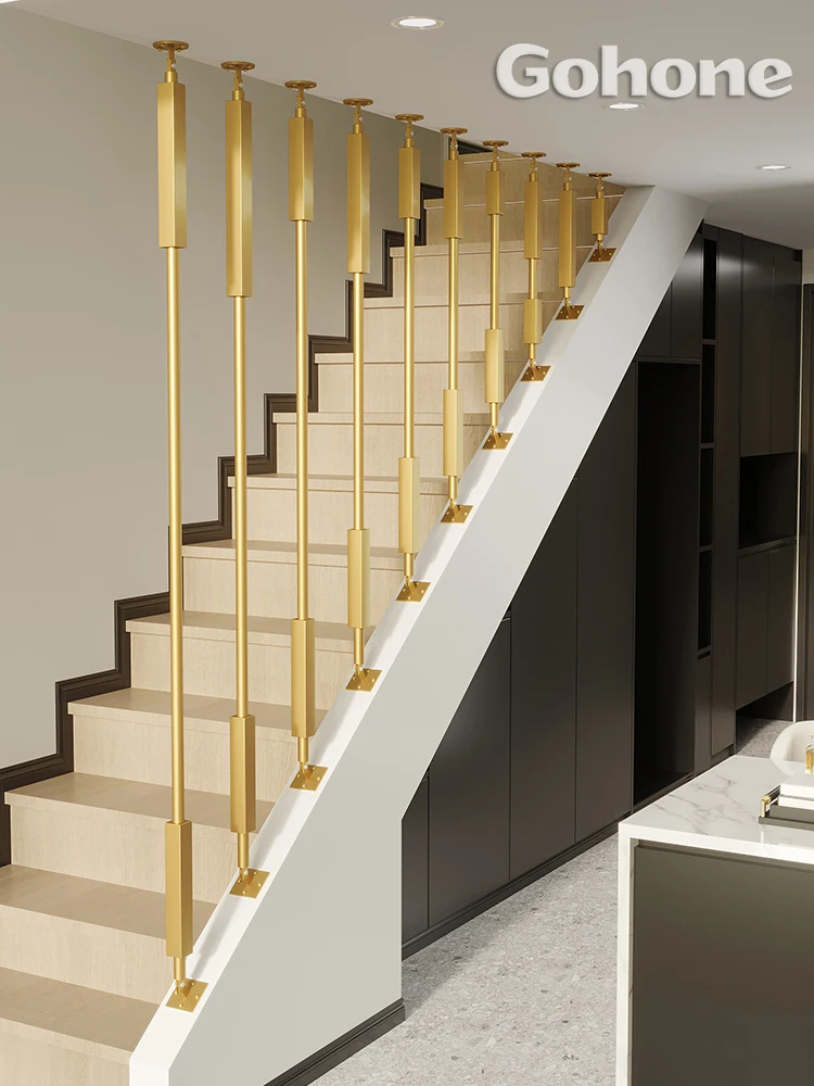 ArtstaircasehandrailguardrailSimplemodernsidemountedhousehold