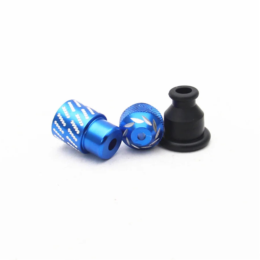Aluminum Alloy Nipple 10/5/1 Pcs/Lot Tobacco Smoking Accessories with Rubber Mouthpiece Party Pipe Mixed Color