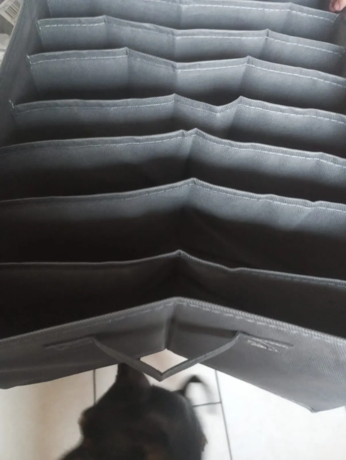 Organizador De Calça Jeans/Organizador De Guarda Roupa Arrumados/Caixa De Armazenamento De Roupas Arrumados - Neverdie Store photo review