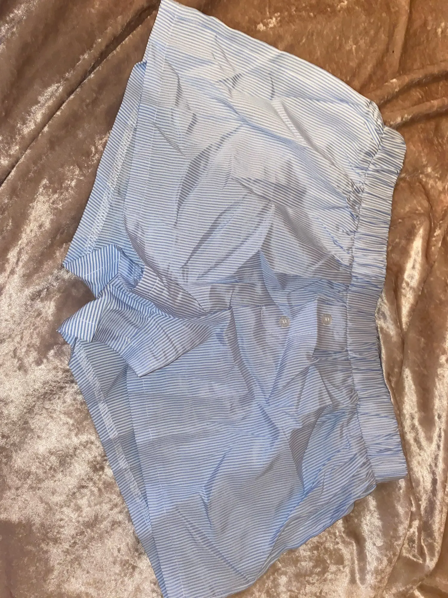 Striped Pajama Shorts, customer photo