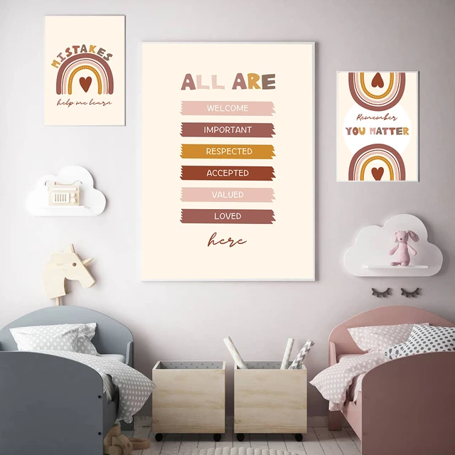 Conjunto Quadros Decorativos Frases Motivação Bússola Sala Quarto