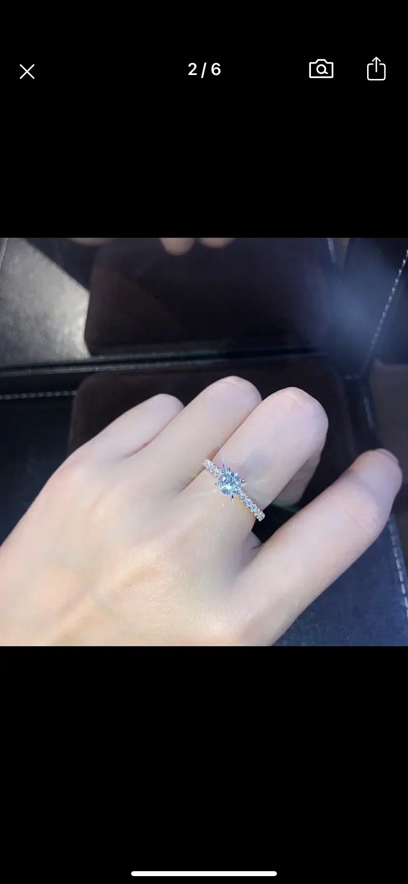 Elegant Classic Real 925 Sterling Silver Ring photo review