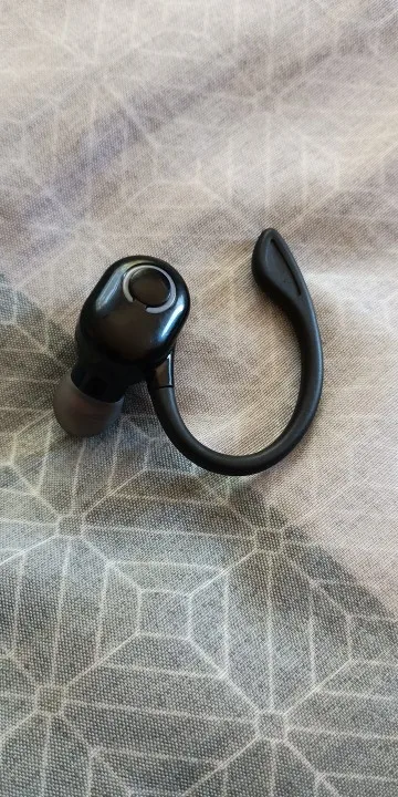 Bluetooth 5.2 Business Wireless Headphone Ear-Hook Mini HIFI Bass Noise Cancelling Earphone With Mic Earbud Sport Game Headset photo review