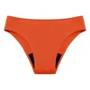 Teens Seamless Swimwear Menstrual Panties 4-Layer Leakproof Sexy Leopard Bikini Fast Absorption Summer Beachwear Period Swimsuit 3