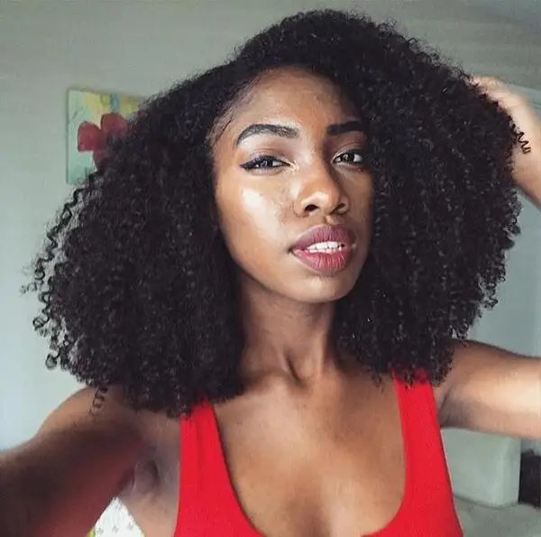 Afro Kinky Curly 4 Bundles Deal Brazilian 100% Human Hair Curly 3C 4A Natural Color 12-24Inches Queen Weave Beauty