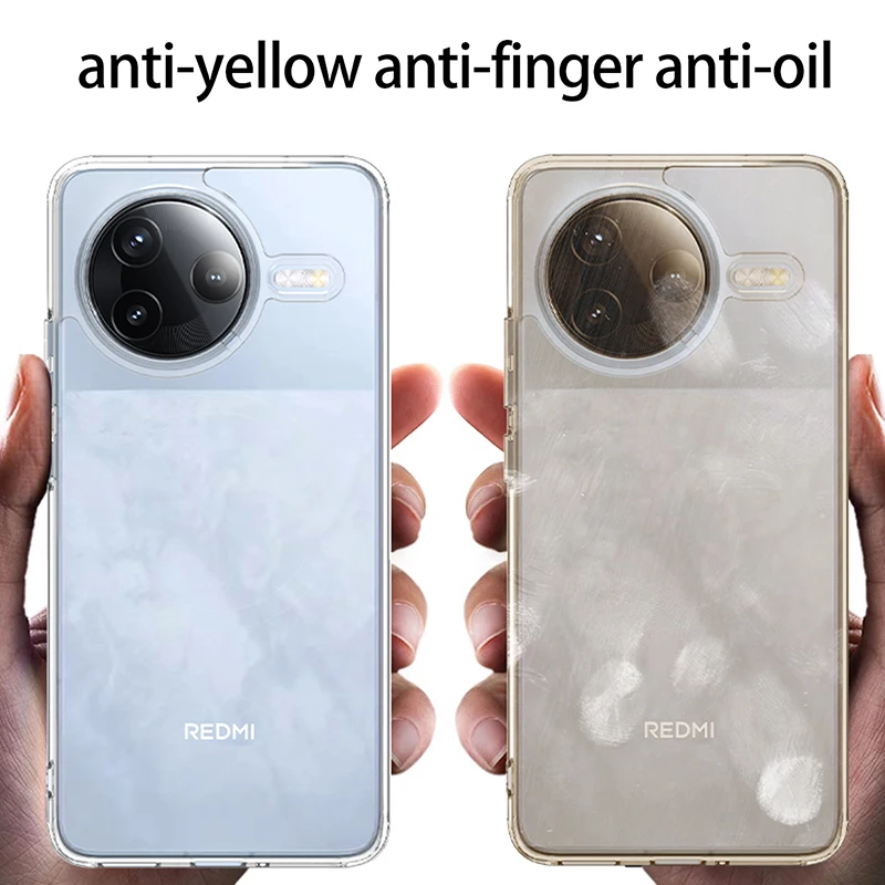 Matte & Clear Rugged Armor Military Shockproof Protective Phone Case Back Cover